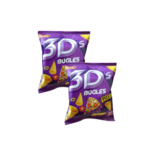 3D Bugles (Pizza) – Pack of 6