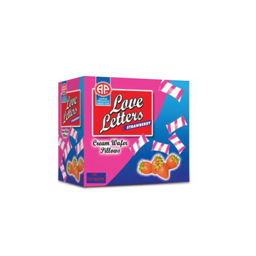 Love Letters Pillow (Strawberry)